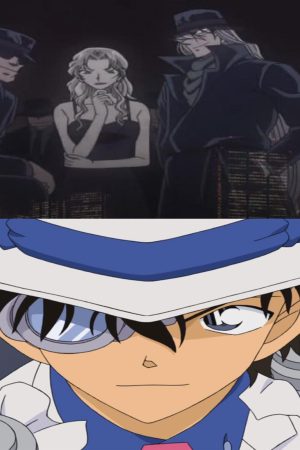 Kid và Conan và Tổ Chức Áo Đen