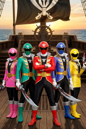 Siêu Nhân Hải Tặc Thuyết Minh